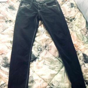 #Hydraulic Black skinny jeans. size 7/8